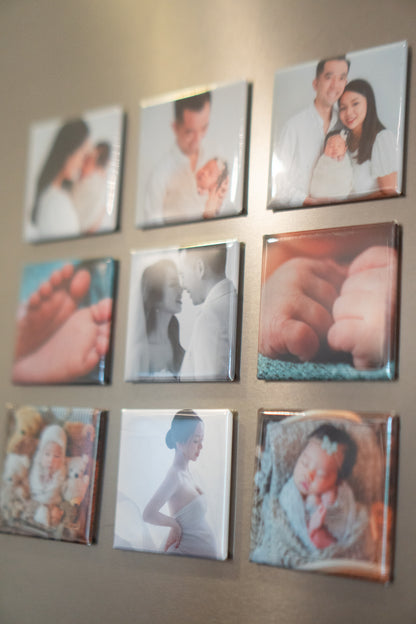 Custom Photo Magnets (Set of 9)