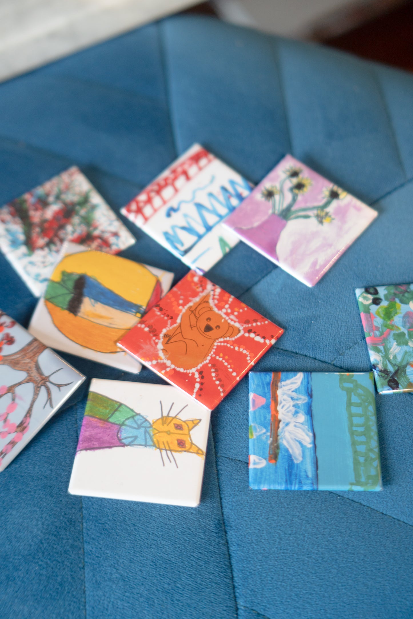 Custom Photo Magnets (Set of 9)